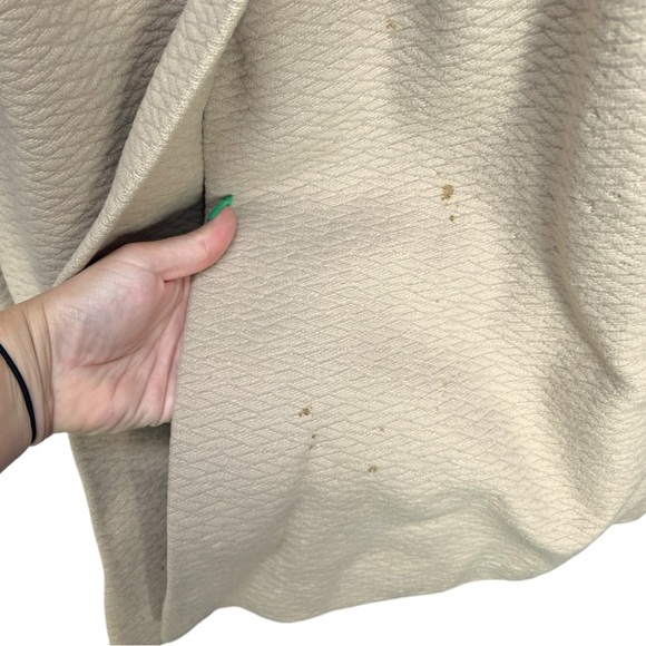 Vintage 50's/60's Tan Bettyjean Furred Fashion Fur Collar Coat with Flaws - Picture 5 of 16